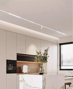 Connecteur de rail magnétique encastré à angle vertical en aluminium blanc pour système d'éclairage sur rail magnétique LED - Vente en gros - Product Image 5