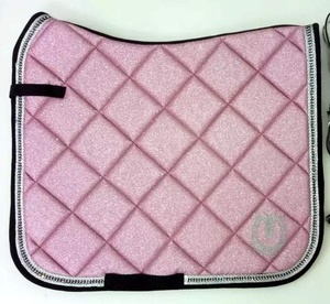 Tapis de selle anglais de haute qualité pour chevaux Polycoton coton Polyester rempli équipement d'équitation tapis de selle - Product Image 3