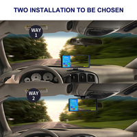 10.36 Inci 4-Saluran Layar Terpisah BSD Perekam DVR Mobil Monitor Kamera Mundur AHD Depan/Belakang Pandangan Malam Layar Sentuh 1 Tahun