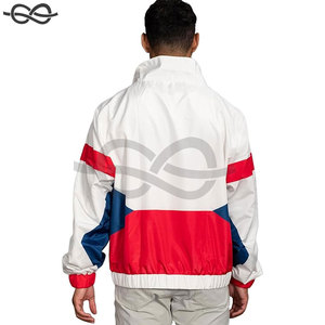 Chaqueta cortavientos retro unisex Ligera y colorida Diseños de los años 80 y 90 Ropa informal Eventos temáticos - Product Image 3