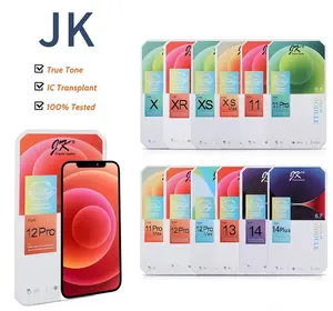 Neueste Mobiltelefonn LCDs Incell JK LCD-Bildschirm für iPhone X XR XS Max 11 11 12 13 Pro Max LCD Berührungsbildschirm Display Ersatz