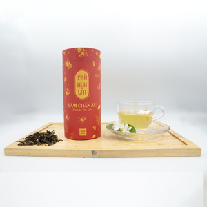 OEM/ ODM Té Premium Venta caliente Té de jazmín (lata roja) Hoja de té Precio competitivo Sabor único utilizado como regalo ISO HACCP - Product Image 1