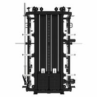 CooSport Fitness Commercial Gym All One Multi Functional Smith Machine Cable Trainer Musculation Tube en acier Q235