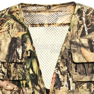Gilet de chasse durable avec coutures robustes pour une utilisation longue durée, idéal pour le chasse en extérieur, avec fermeture sécurisée - Product Image 6