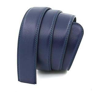 Corps de ceinture automatique pour hommes 3.5cm boucle de ceinture en cuir véritable Film de transfert gratuit peau de vache à deux couches fabriqué en usine personnaliser - Product Image 1