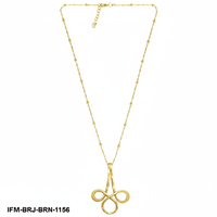 Collier pendentif minimaliste plaqué or tendance avec nœud en fil martelé en laiton, bijoux pour femme, idéal pour les fêtes et le quotidien