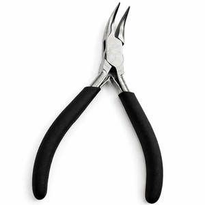 Alicates de Punta Curva Más Vendidos para Joyería, Herramienta de Precisión de Acero Inoxidable para Abalorios y Trabajos con Alambre, Herramienta de Joyería - Product Image 1