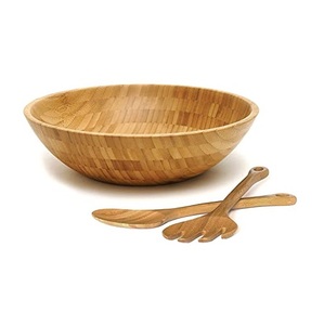 Cuenco de madera de diseñador para servir, cuenco de sopa de diseño hecho a mano de excelente calidad, cuenco de madera de diseñador de tamaño personalizado - Product Image 2