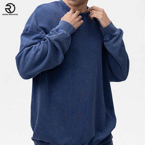 เสื้อสเวตเตอร์สำหรับผู้ชายเสื้อสเวตเตอร์มีฮู้ดสไตล์สตรีทแวร์ผ้าหินพิมพ์ลายตามสั่ง - Product Image 4