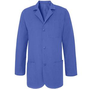 Vestido de enfermera de Hospital con cuello de solapa frontal con botón para mujer, uniforme de médico, bata de laboratorio, disfraz - Product Image 2