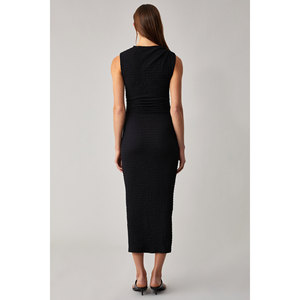 ETHIQUET MORFY Vestido sin mangas con cuello redondo y longitud midi para mujer - Product Image 6