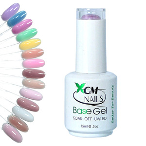 XGM NAILS Gel UV Removible, Base <span class=keywords><strong>de</strong></span> Goma Delgada y Colorida, 42 Colores para <span class=keywords><strong>Esmalte</strong></span> <span class=keywords><strong>de</strong></span> <span class=keywords><strong>Uñas</strong></span> - Product Image 5