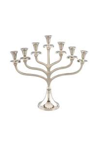 Chandelier Menorah en métal de qualité supérieure, fait à la main, pour la décoration de Noël à la maison, durable, fabriqué en Inde - Product Image 6