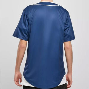 Camiseta de béisbol OEM para hombre, camisetas con botones, camisetas de béisbol de manga corta, camisetas de béisbol y softbol de la mejor calidad - Product Image 3