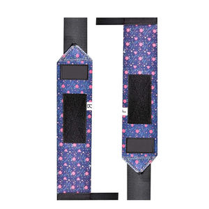 Super Heavy Leather Suede <b>Nylon</b> Cotton Adjustable Unisex Wrist Wraps Support with Power Lifting <b>Hooks</b> Bundle for Weightlifting - Product Image 1