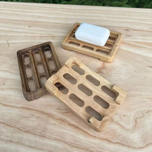 2025 Handcrafted Wood Soap Tray Portable And Durable Soap Bar Holder For <b>Bathroom</b> Vanity And <b>Countertop</b> <b>Storage</b> - Product Image 1
