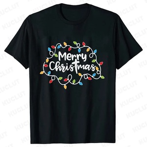 <b>Men's</b> Casual Short Sleeve <b>Christmas</b> Holiday Beach <b>Shirts</b> High Quality 100% Cotton Tshirts - Product Image 6