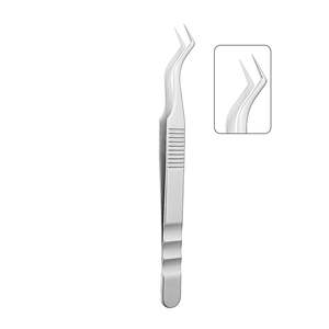 Extension supérieure de pince à épiler professionnelle en acier inoxydable de haute qualité avec outil de beauté à pointe pointue durable - Product Image 3