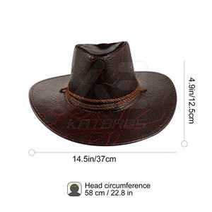 หมวกหนังหมวกหนังน้ำหนักเบาดีไซน์ใหม่ - Product Image 3