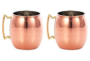 Taza de cobre puro de calidad superior de nuevo diseño con asa y diseño personalizado para agua y café beber taza vintage - Product Image 6