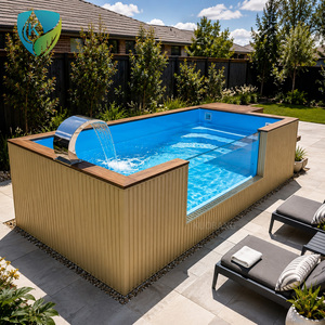 <span class=keywords><strong>Coque</strong></span> de <span class=keywords><strong>piscine</strong></span> en fibre de verre <span class=keywords><strong>avec</strong></span> filtre à pompe et skimmer pour projet de <span class=keywords><strong>piscine</strong></span> d'hôtel, de complexe hôtelier ou de jardin - Product Image 6