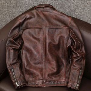 2025 venta al por mayor de chaqueta de motocicleta de cuero genuino de los hombres personalizados invierno impermeable transpirable hecho Pakistán de alta calidad OEM - Product Image 4