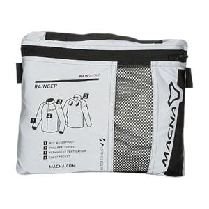 Chaqueta de Motocicleta Impermeable y Reflectante de Alta Visibilidad para la Noche, Marca Macna Rainger, Hecha de Poliéster - Product Image 5