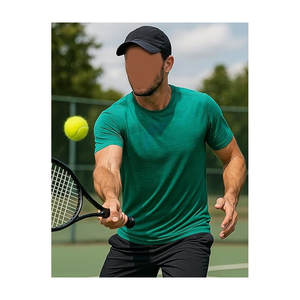 เสื้อยืดแขนยาวผู้ชาย ระบายอากาศได้ดี สำหรับใส่ทำงาน ออกกำลังกาย เล่นกีฬา ฟิตเนส ฝึกซ้อม วิ่ง ผลิตจากผ้าฝ้าย 100% - Product Image 5