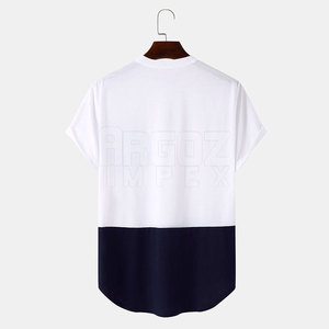 T-shirt d'été pour hommes 100% coton fabriqué au Pakistan-Tissu confortable respirant à séchage rapide Design unique Coupe ample de haute qualité - Product Image 2