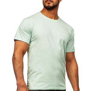 Jersey Ringer de peso de 220 gramos para ropa de calle Color sólido con diseño de tinte liso Slim Fit - Product Image 5