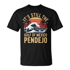 T-shirt con citazione di Pendejo Beach, promozionale sul Golfo del Messico: è ancora il Golfo del Messico - Product Image 2
