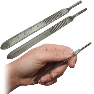 Design fabriqué logo personnalisé Poignée de scalpel professionnelle en acier inoxydable de marque privée - Product Image 5