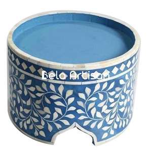 Exhibición de vajilla de soporte de pastel de madera artesanal de lujo al por mayor con herramientas de pastel decorativas superiores redondeadas - Product Image 6