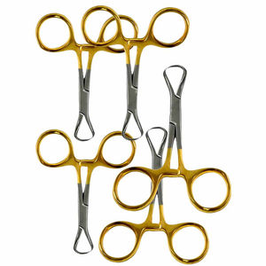 Precio directo de fábrica, fórceps quirúrgicos para toallas Backhaus, fórceps profesionales de acero inoxidable para toallas dentales Backhaus - Product Image 1