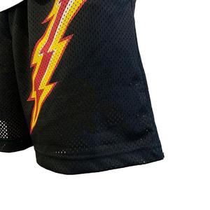 Personalizado Hombres Deporte Malla Transpirable Correr Gimnasio Corto Con Bolsillos Rayas Laterales Malla Corto De Alta Calidad - Product Image 5