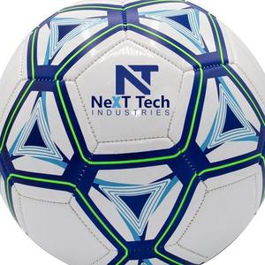 Balón de entrenamiento de fútbol de Next Tech Industries, material de PU para fines de entrenamiento con diseño personalizado y logotipo personalizado - Product Image 6