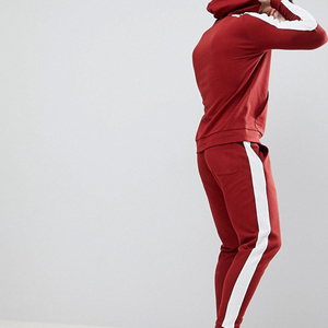 Ensemble de survêtements en nylon unisexe coupe-vent Gym Fitness Sweats à capuche de course zippés de haute qualité Costume d'automne coupe-vent 2 pièces pour hommes - Product Image 4