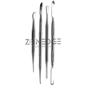 Espátulas de modelado de mezcla de cera Dental de alta calidad, talladores de yeso, instrumentos restauradores de cemento, Juego de 4 Uds. - Product Image 1