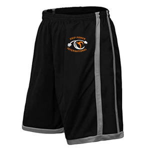 Double couche Sports Fitness Shorts Hommes Couleur Solide Running Activewear Hommes Shorts Avec Poches - Product Image 4