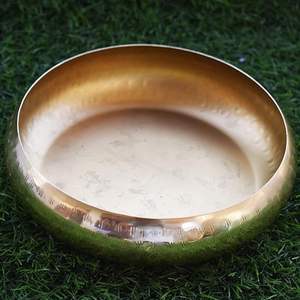 Bols en laiton polis, fabriqués à la main, durables - Style vintage, occasions de mariage - Options personnalisables, export en gros disponible - Product Image 3