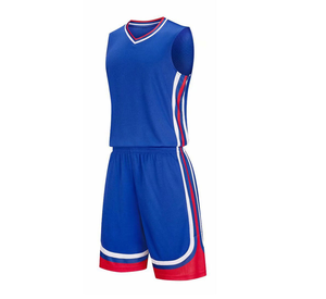 Nouveau personnalisé Vente en gros Hommes personnalisé Basketball haute qualité Broderie coton Basketball uniforme maille imprimé uniforme - Product Image 3