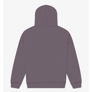 Bella toile hommes ultime coton lourd pull à capuche automne sweat hiver polaire col cordon pull à capuche - Product Image 2