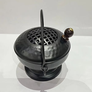 Quemador de incienso de diseño Vintage, vajilla de aspecto atractivo, soporte Bakhoor árabe de gran calidad, mango de madera hecho a mano a granel - Product Image 4