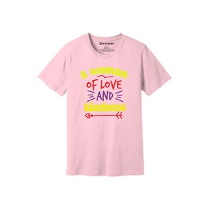 เสื้อยืดผ้าฝ้าย100% พิมพ์ลายด้วยความมีน้ำใจขนาด160 180ถึงหนักมี12สีที่สามารถปรับแต่งดีไซน์และการจัดวางของคุณเองได้ - Product Image 6