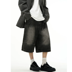 Jorts pour hommes durables en matériau résistant à la décoloration couleur et coutures doubles - Product Image 1