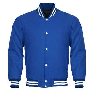 Chaqueta de béisbol para hombre con estampado de logotipo personalizado, chaqueta bomber de lana con estampado de las mejores ventas, chaqueta con letras, chaqueta de calle - Product Image 1
