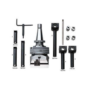 Cabezal de mandrinado de carburo con alimentación automática, herramienta de mandrinado de acero, cono centesimal Cat50, velocidad de corte de 250 m/min, garantía de 5 años - Product Image 1