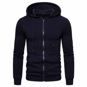 Sudadera con capucha de lana suave Premium para hombre, diseño personalizado, alta calidad, cómoda para el invierno, patrón sólido, cuello con capucha moderno único - Product Image 4