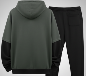 Chándal Deportivo Personalizado Unisex con Capucha |   Conjunto de Felpa 100% Algodón |   Conjunto de Invierno OEM con Características Antibacterianas y Transpirables - Product Image 4