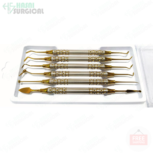 Kit de escalado Rainbow, Material Dental, instrumentos orales, instrumentos periodontales, juego de curettores, 6 juegos de herramientas de ortodoncia duraderas - Product Image 2